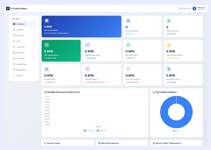 Finance Dashboard