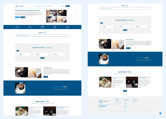 Quran Karim Website